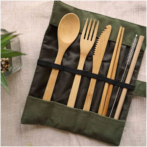 2023 Northcore Bamboo Cutlery Set NOCO130